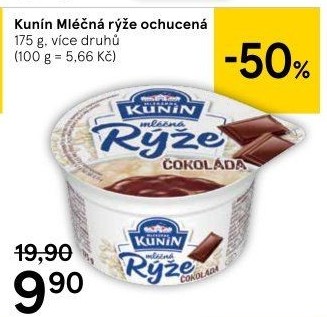 Mléčná rýže Kunín