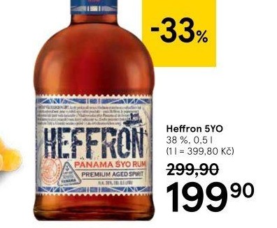 Rum 5YO Heffron Panama