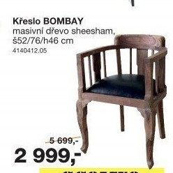 Křeslo Bombay