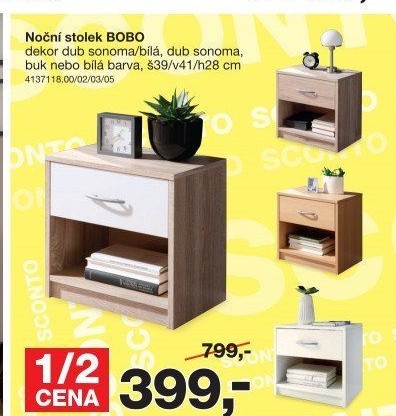 Noční stolek Bobo