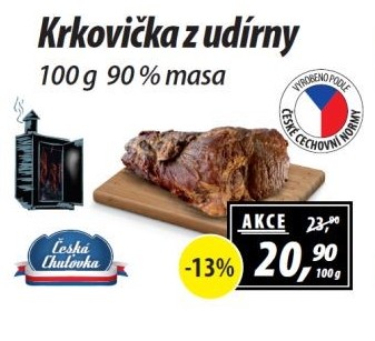 Krkovička z udírny