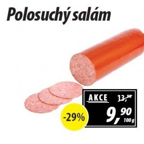 Polosuchý salám
