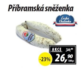 Salám Příbramská sněženka Příbramská uzenina