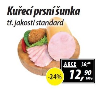 Šunka kuřecí prsní standardní