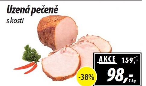 Uzená pečeně s kostí