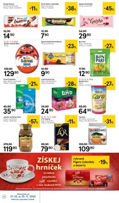 akční leták Tesco 27.10.2020-3.11.2020