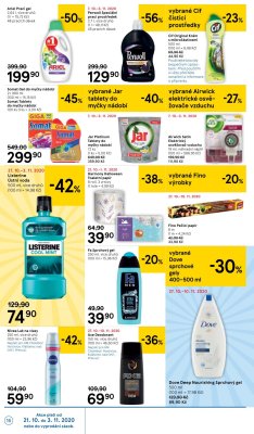 akční leták Tesco 27.10.2020-3.11.2020