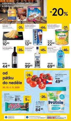 akční leták Tesco 27.10.2020-3.11.2020