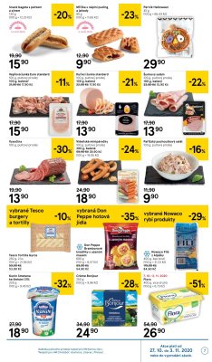 akční leták Tesco 27.10.2020-3.11.2020