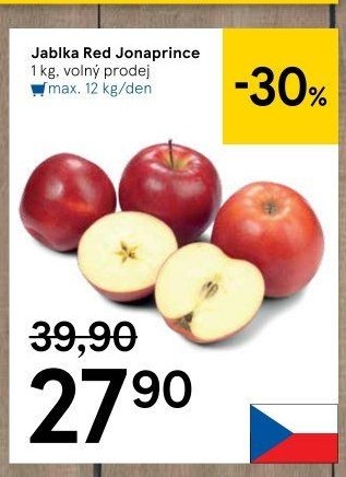 Jablka Red Jonaprince