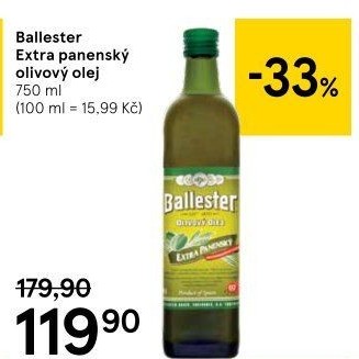 Olivový olej extra panenský Ballester