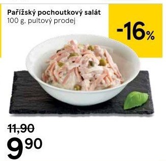 Pařížský pochoutkový salát