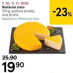 Sýr Blaťácké zlato Madeta