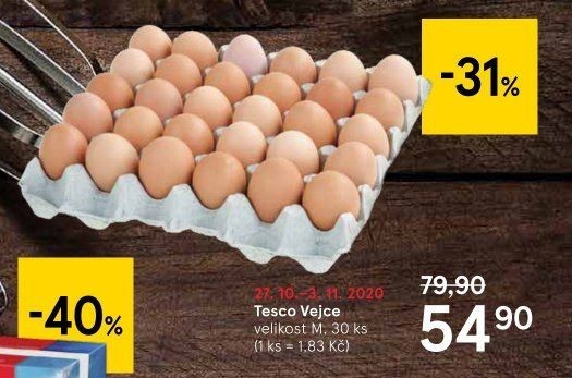 Vejce M Tesco