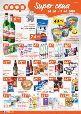 akční leták COOP 21.10.2020-3.11.2020