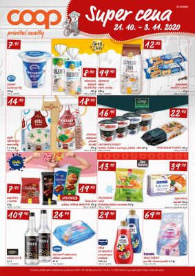 akční leták COOP 21.10.2020-3.11.2020