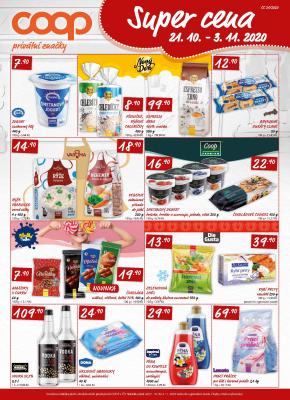 akční leták COOP 21.10.2020-27.10.2020