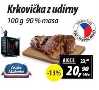 Krkovička z udírny