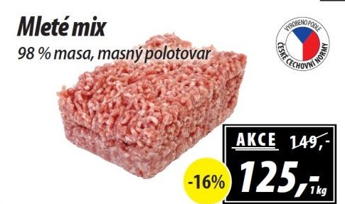 Mleté maso mix