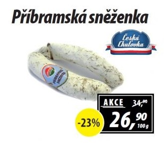 Salám Příbramská sněženka Příbramská uzenina
