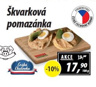 Škvarková pomazánka