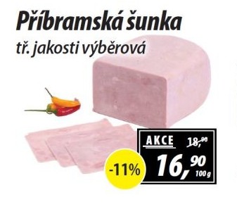 Šunka výběrová příbramská