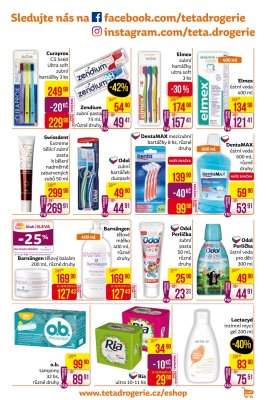 akční leták Teta drogerie 26.10.2020-9.11.2020