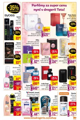 akční leták Teta drogerie 26.10.2020-9.11.2020