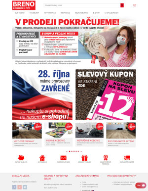 akční leták Breno koberce 28.10.2020-3.11.2020