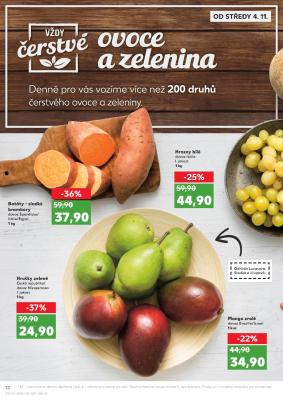 akční leták Kaufland 4.11.2020-10.11.2020