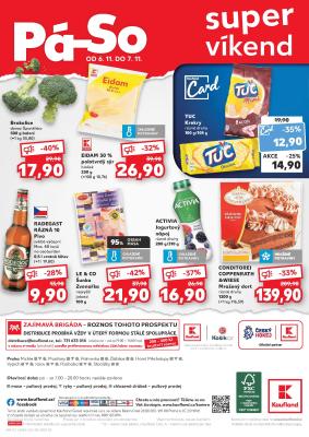 akční leták Kaufland 4.11.2020-10.11.2020
