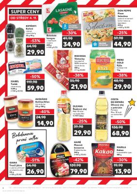 akční leták Kaufland 4.11.2020-10.11.2020
