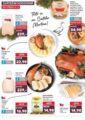 akční leták Kaufland 4.11.2020-10.11.2020
