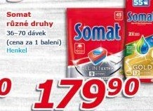 Prostředky do myčky Somat