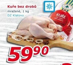 Kuře mražené DZ Klatovy