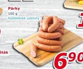 Párky Kostelecké uzeniny