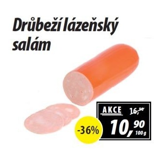 Salám drůbeží lázeňský