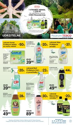 akční leták Tesco 4.11.2020-10.11.2020