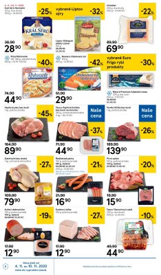 akční leták Tesco 4.11.2020-10.11.2020
