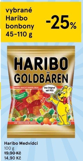 Bonbony medvídci Haribo