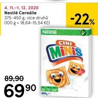 Cereálie Nestlé