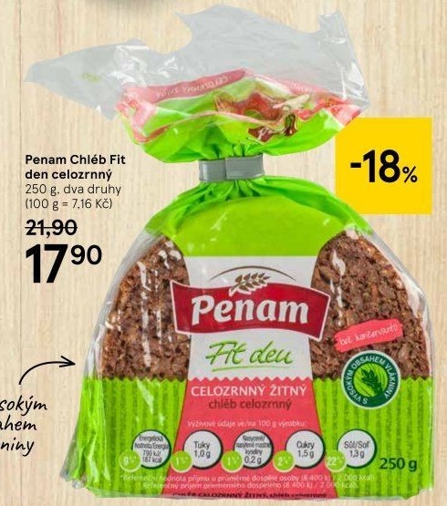 Chléb Fit den Penam