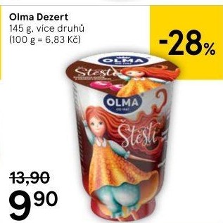 Dezert pudink Olma