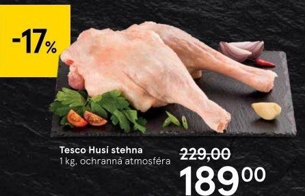 Husí stehna Tesco