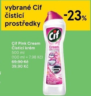 Krémový čistič Cif Cream