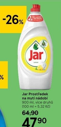 Prostředek na nádobí Jar