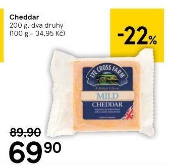 Sýr Cheddar Lye Cross Farm