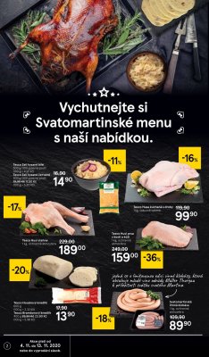 akční leták Tesco 4.11.2020-10.11.2020