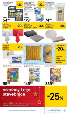 akční leták Tesco 4.11.2020-10.11.2020