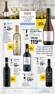 akční leták Tesco 4.11.2020-10.11.2020